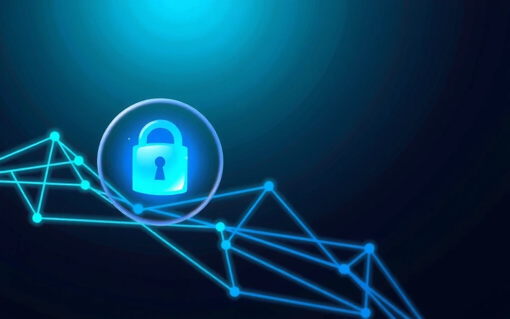 Ilustracja symbolizująca bezpieczeństwo danych i dokumenty prawne