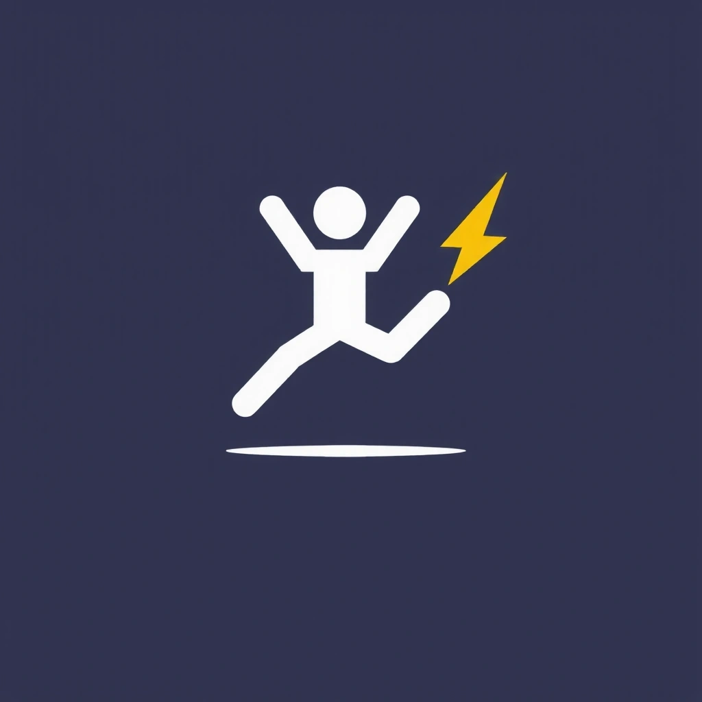 Osoba pełna energii uprawiająca sport