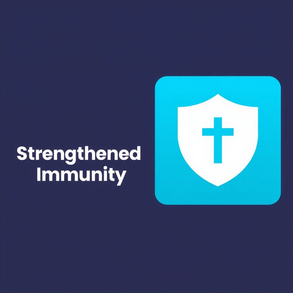 Tarcza symbolizująca wzmocnioną odporność