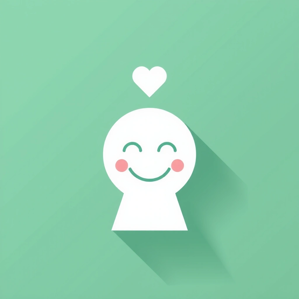 Uśmiechnięta osoba symbolizująca dobre samopoczucie